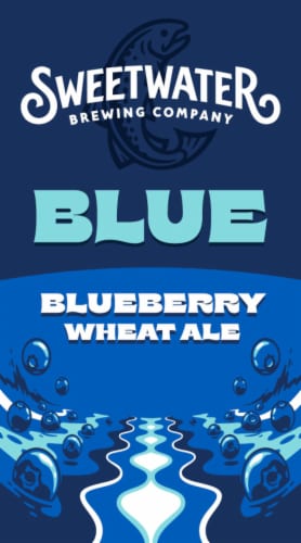 SweetWater Brewing Blueberry Wheat Ale Perspective: back