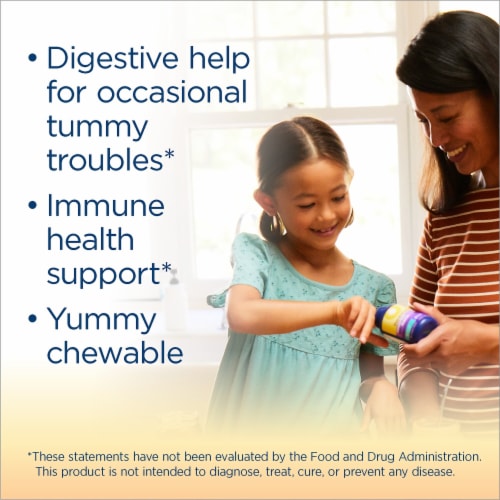 Renew Life Kids Chewable Probiotic Tablets Perspective: back