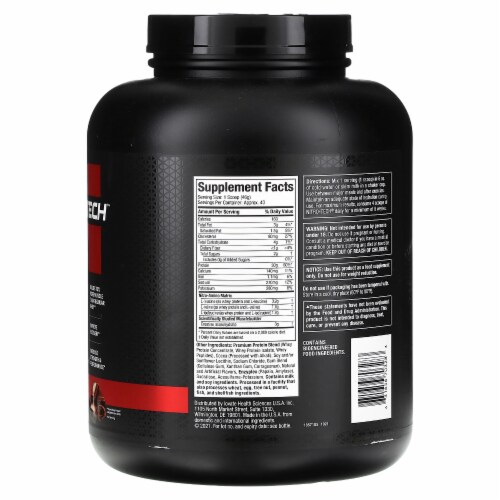 MuscleTech Nitro Tech™ Performance Series Milk Chocolate Perspective: back