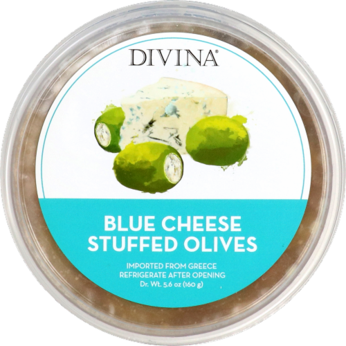 Divina Blue Cheese Stuffed Olives Perspective: back