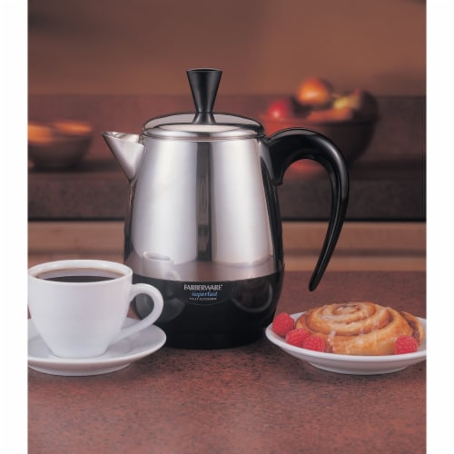 Farberware FCP240 4 Cups Electric Percolator - Silver