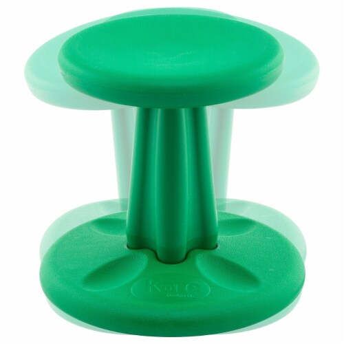 Kore Kids Wobble Chair 12" - Green Perspective: back