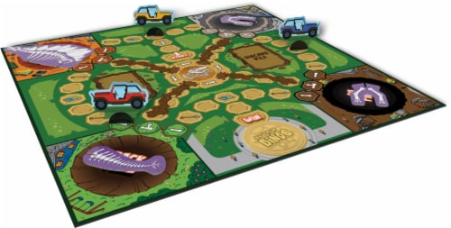 Goliath Games Dig 'Em Dinos™ Children's Board Game Perspective: back