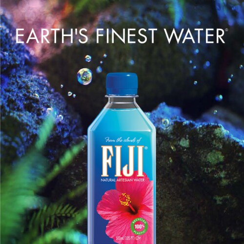 FIJI® Natural Artesian Water Perspective: back