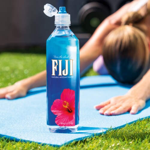 FIJI® Natural Artesian Water Perspective: back