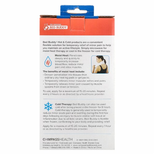 Carex Bed Buddy® Hot & Cold Pack Perspective: back
