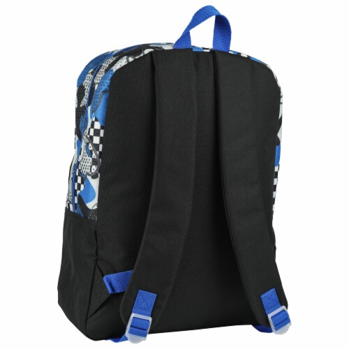 Cudlie Checkerboard Camo Backpack Perspective: back