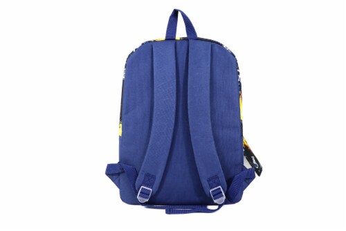 Cudlie Backpack & Pencil Case Set - Space Chillin' Perspective: back