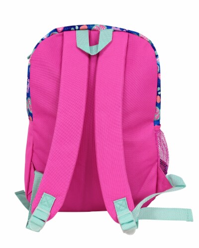 Cudlie Super Pack Rainbow Animal Print Backpack Perspective: back