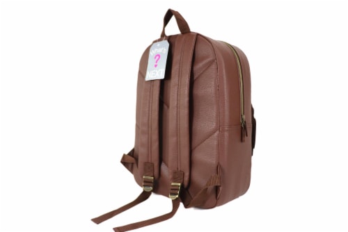Cudlie Fringe Fashion Backpack - Brown Suede Perspective: back