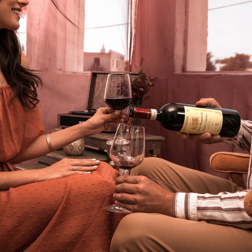 Santa Margherita Chianti Classico Riserva Italy Red Wine Perspective: back