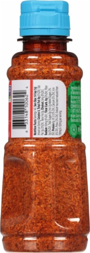 Tajin Clasico with Lime Low Sodium Snack Seasoning Perspective: back