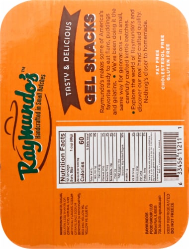 Raymundo's Regular Gel Snacks Variety Pack Perspective: back