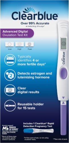 Clearblue® Ovulation Tests Perspective: back