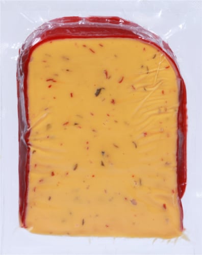 Yancey's Fancy Savory Garlic Buffalo Wing Cheddar Cheese Perspective: back