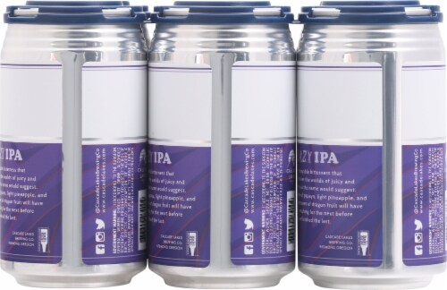 Cascade Lakes Hazy IPA Beer Perspective: back
