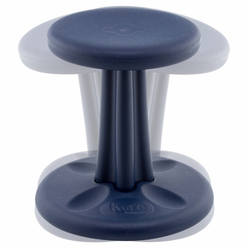 Kore Kids Wobble Chair 14" - Dark Blue Perspective: back