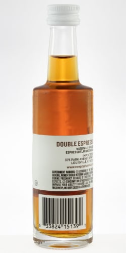 Van Gogh Double Espresso Vodka Perspective: back