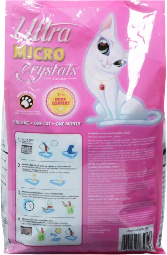 Ultra Micro Crystals Cat Litter Perspective: back