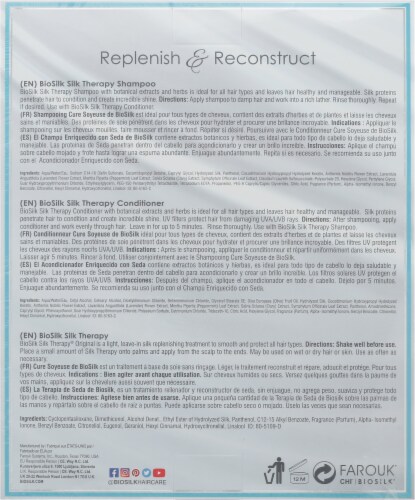 Biosilk® Silk Therapy® Trio Kit Perspective: back