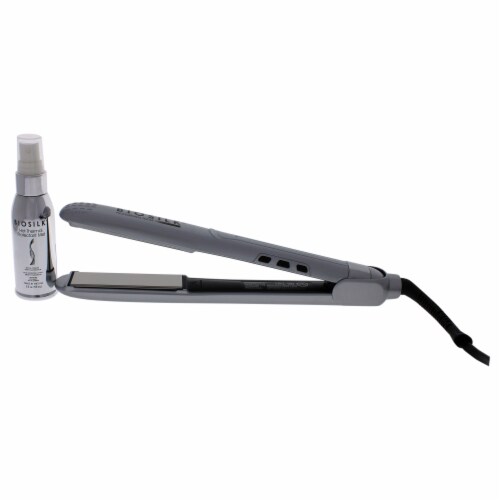 Titanium Hairstyling Flat Iron by Biosilk for Unisex 1 Inch Flat Iron 1 Inch Mariano s