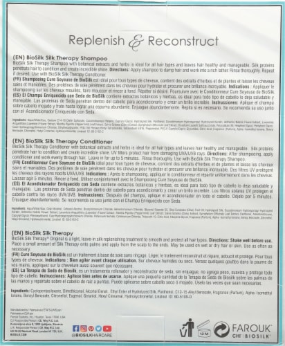 Biosilk® Silk Therapy Trio Kit Perspective: back