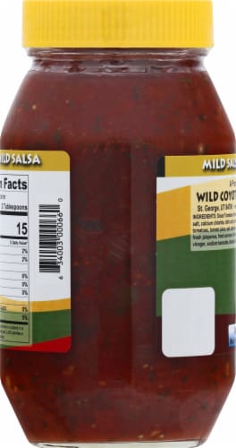 Wild Coyote Mild Salsa Perspective: back