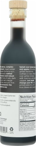 O® California Oak Aged Balsamic Vinegar Perspective: back