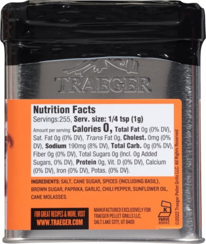 Traeger® Garlic Chili Pepper Rub Perspective: back