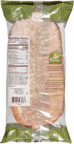 Panera Bread Sourdough Loaf Perspective: back