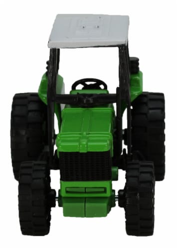 NewRay Toys Green Die-Cast Farm Tractor, 1:32 Scale Perspective: back