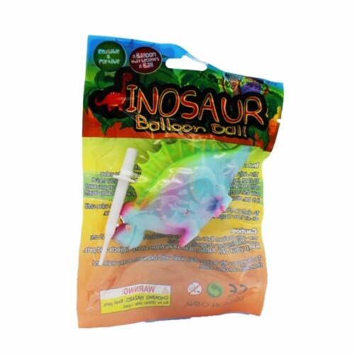Dinosaur Balloon Animal, Style C Perspective: back