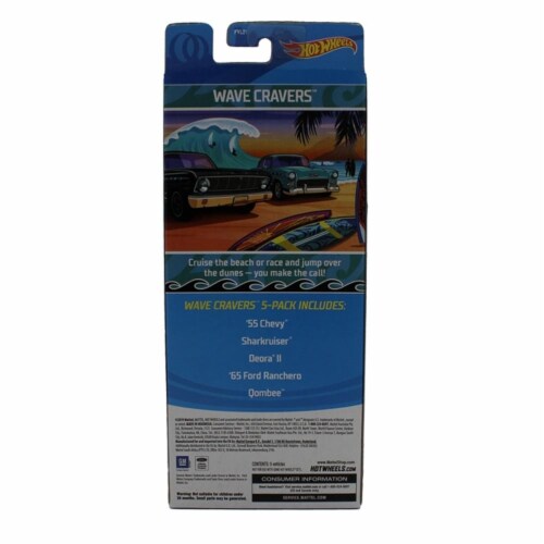 hot wheels wave cravers 5 pack