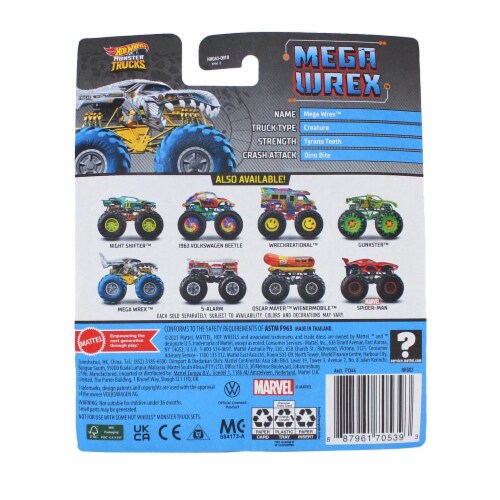 Hot Wheels Monster Truck MEGA WREX 1:64