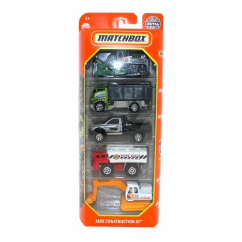 Matchbox 5 Pack, MBX Construction III Perspective: back