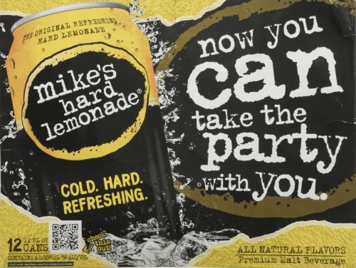 Mike's Hard Lemonade Perspective: back