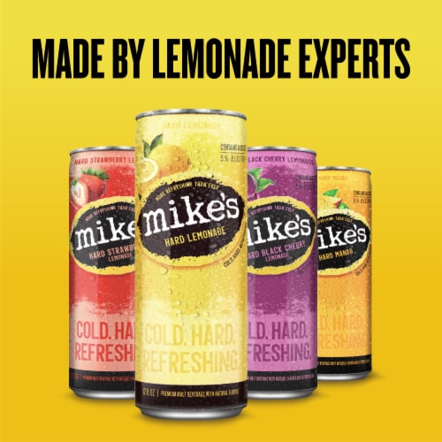 Mike's Hard Variety Sleek Cans Perspective: back