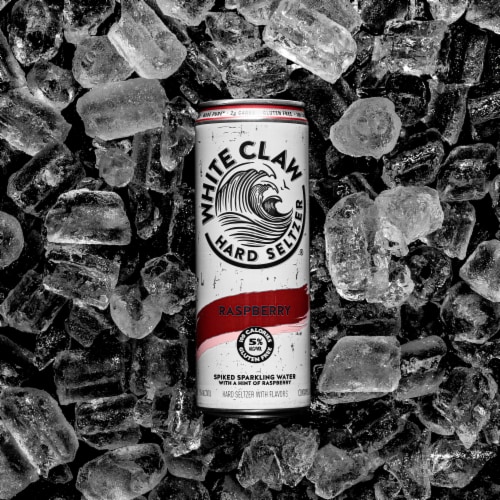 White Claw® Raspberry Hard Seltzer Perspective: back