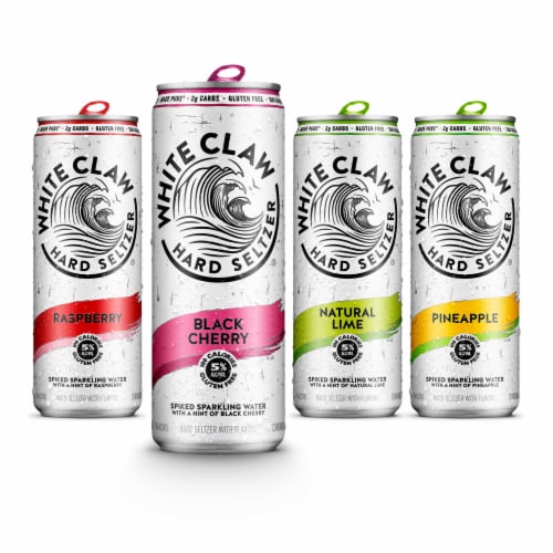 White Claw Variety Hard Seltzer Variety Pack Perspective: back