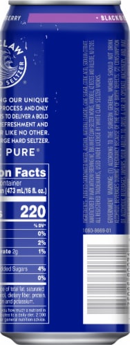 White Claw® Blackberry Hard Seltzer Surge Perspective: back