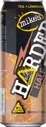 Mike's Harder Half and Half Hard Sweet Tea and Lemonade Single Can Perspective: back
