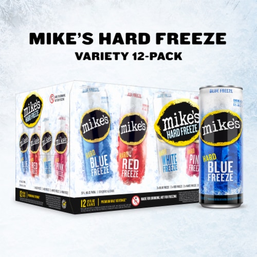 Mike's Hard Freeze Frozen Variety Pack Perspective: back
