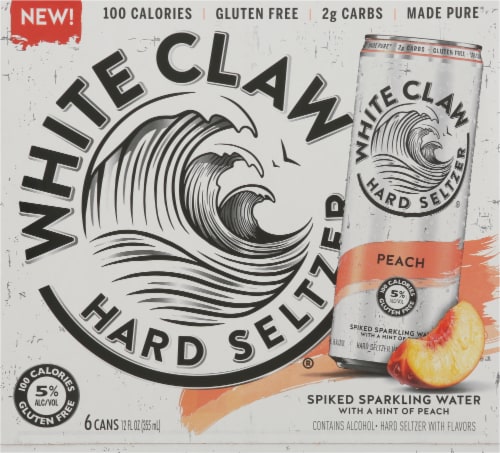 White Claw Hard Seltzer® Peach Perspective: back