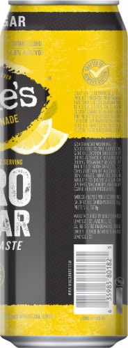 Mike's Hard Lemonade Zero Sugar Single Can Perspective: back
