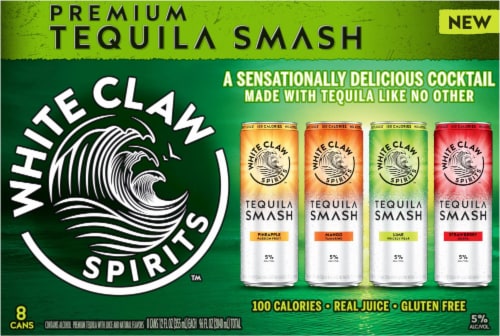 White Claw Spirits Tequila Smash Variety Pack Perspective: back