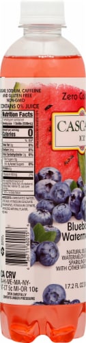 Cascade Ice® Blueberry Watermelon Flavored Sparkling Water Perspective: back