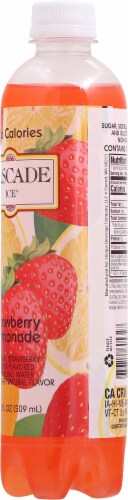 Cascade Ice® Sparkling Strawberry Lemonade Water Perspective: back