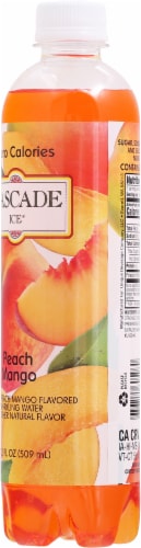 Cascade Ice® Peach Mango Zero Calories Sparkling Water Perspective: back