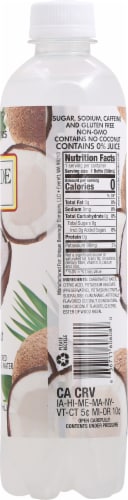 Cascade Ice® Coconut Flavored Sparkling Bottled Water Perspective: back