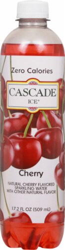 Cascade Ice® Cherry Sparkling Water Perspective: back